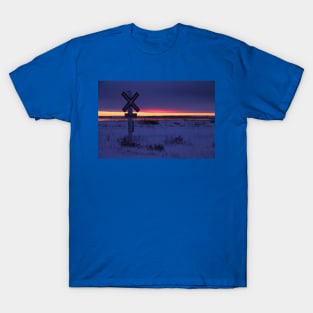 Indigo Sunset: The Crossing T-Shirt